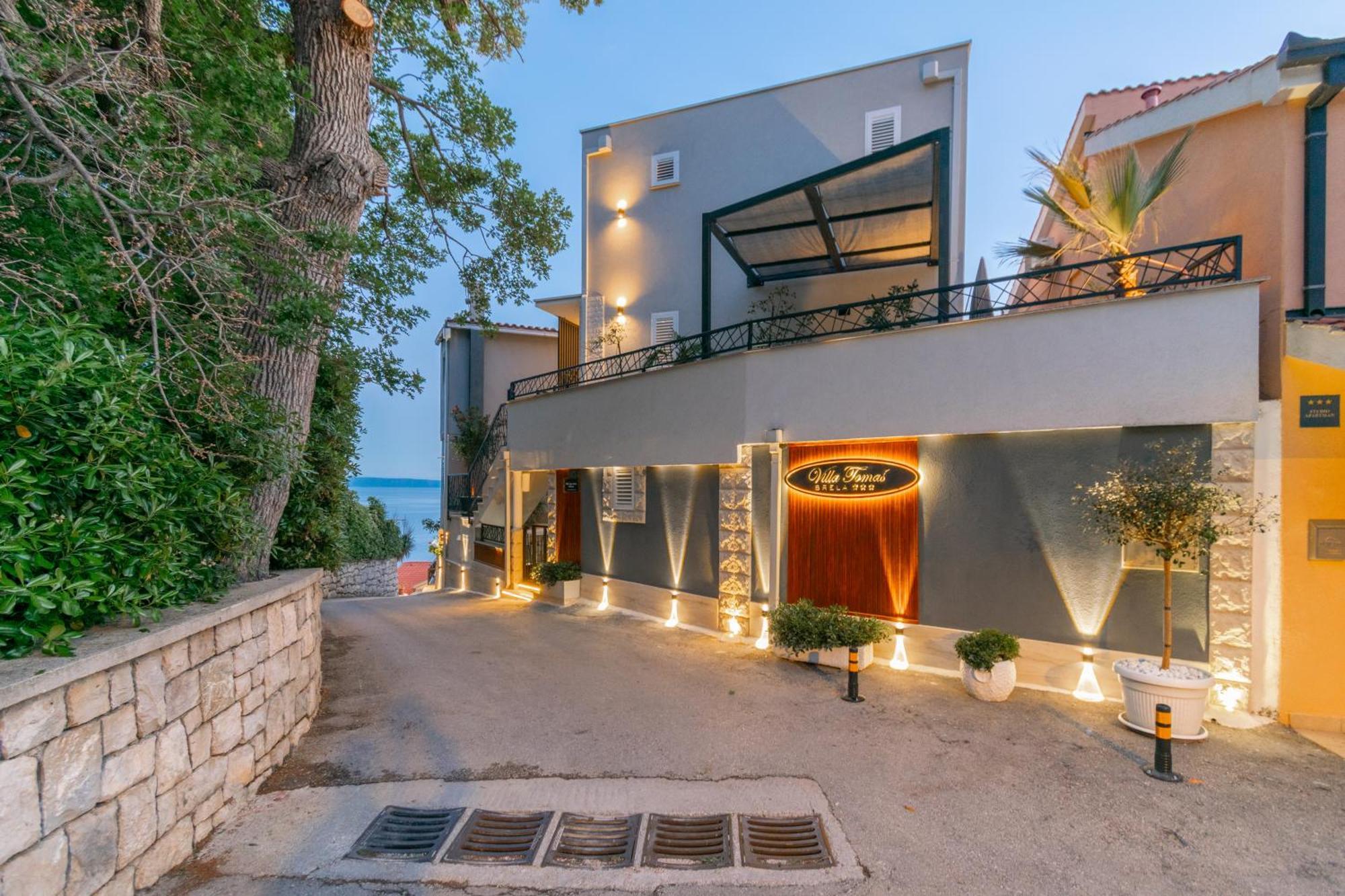 Apartments Villa Tomas Брела Екстер'єр фото